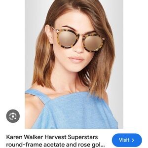 Karen Walker Harvest superstar sunglasses